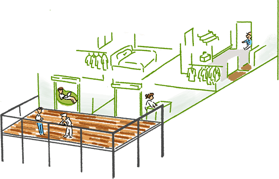 1f イラスト
